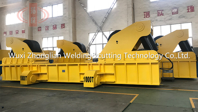 1000T 液压组对滚轮架