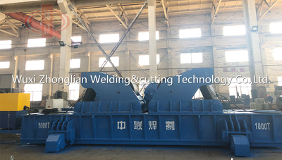 1000T 液压组对滚轮架