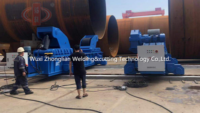 1000t组对滚轮架