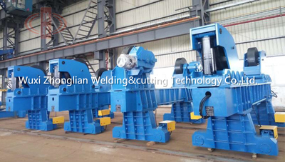 1000吨液压组对滚轮架