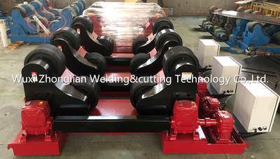 出口自调式滚轮架